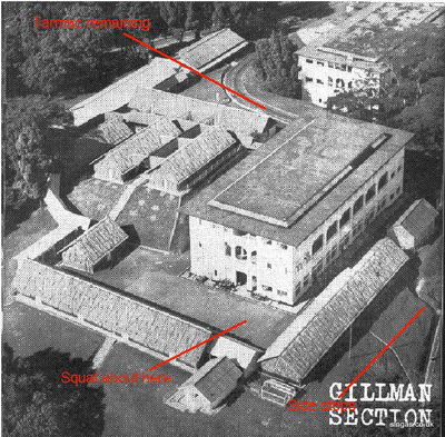 Robert has marked out on this photo the locations
Keywords: Bourne School;Gillman Section