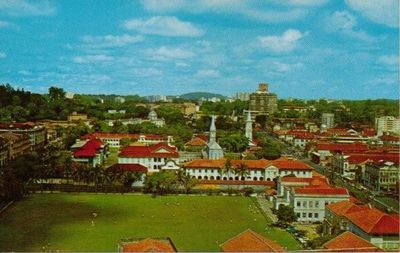 Bras Basah area - Cathay Hotel in background
Keywords: Pat Paterson;Bras Basah;Cathay Hotel