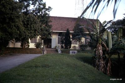 Catholic Church, Tanglin Barracks 1966
Catholic Church, Tanglin Barracks 1966.The Banana tree bottom right of picture stands in what was then my back garden
Keywords: Frank Clewes;Catholic Church;Tanglin Barracks;1966