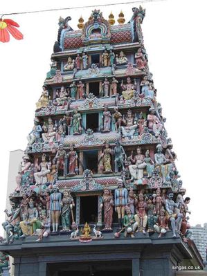 Sri Marimann Hindu Temple
Sri Marimann Hindu Temple in Southbridge Road (China Town)
Keywords: Sri Marimann Hindu Temple;2006;Southbridge Road