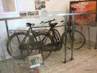 Ford Factory Museum
Japanese bicycles used in the invasion of Malaya and then Singapore
Keywords: Ford Factory Museum