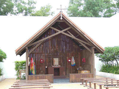 Changi Jail Chapel
A replica of the Changi Jail Chapel that was built by allied POWâ€™s in WWII
Keywords: Changi Jail Chapel;2006