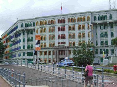 Singapore Ministry of Arts
This colourful building is the Singapore Ministry of Arts
Keywords: Singapore;Ministry of Arts;2006
