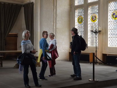 Stirling Castle
L to R. Lynne Copping, Diane Tolhurst, Hilary Youngman and Tony Toucher.
