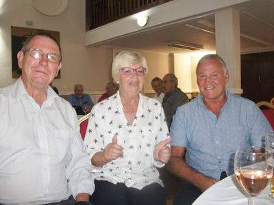 Jon Jefferis, Hilary Youngman, Ian Harvey
BFES Singapore Schools Reunion, 13 September 2016 at Portsmouth.
Keywords: Portsmouth;Reunion;Ian Harvey;Jon Jefferis;Hilary Youngman