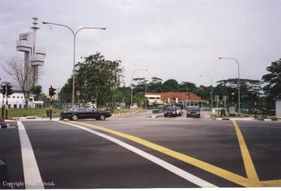 Dover Road
The junction of Dover Road and Clementi Road outside the Sussex Estate. The Kent Bowl and Cinema would have been were the Warren Golf car park is now.
Keywords: Paul Edwick;Sussex Estate;Dover Road;Clementi Road;Kent Bowl;Warren Golf Club