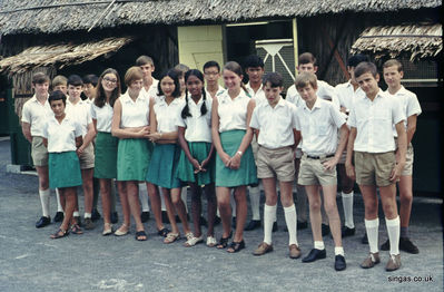 Form 25G
Richard Sawyer has identified himself.  He is on the back row, 3rd in from the right
Keywords: Bourne School;Gurkha;Pupils;Form 25G