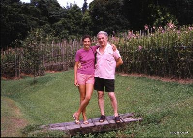 FranÃ§oise & Pa at Orchid Farm
Keywords: Orchid Farm