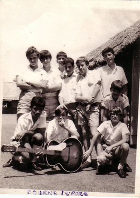 Bourne School - 1966
Bourne School - 1966

Back Row - Splodge, Graham Wakeling, Dougie Dymond, Roy Dyball, Steven Vivien, Paul Starbuck, Ian Williams.  Front Row - Kama Thapa, Gordon Thompson, Alan Sharp.
Keywords: Gordon Thompson;Splodge;Graham Wakeling;Dougie Dymond;Roy Dyball;Steven Vivien;Paul Starbuck;Ian Williams;Kama Thapa;Alan Sharp;Bourne;1966