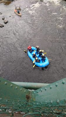 Whitewater Rafting
Finishing line was 'The Inn On The Tay'
