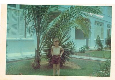 Me in front of the house in Wittering Road
Keywords: Charles Mannell;Wittering Road