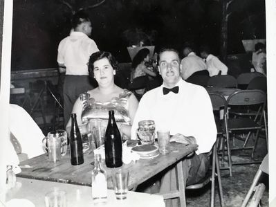 Drinks at the Club
My parents, Thelma and Johnny Johnstone
