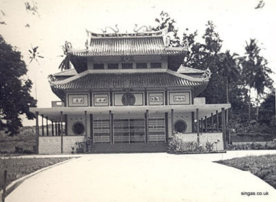 Newly built temple nr Jalan Chempaka Puteh
