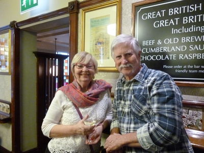 Chandos Reunion 16th Feb 2018
Hilary Youngman and Geoff.
Keywords: Chandos;Hilary Youngman;Geoff