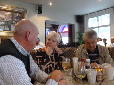 The Mile Castle Pub
Keith Hughes, Kathy Robertson and Chris Edwards
Keywords: Newcastle;2019;Reunion