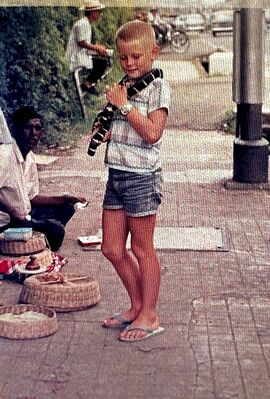 My brother was fascinated with the snakes, I have snake phobia. Might be something with mum telling me not to play in certain areas or the snakes would get me. 
