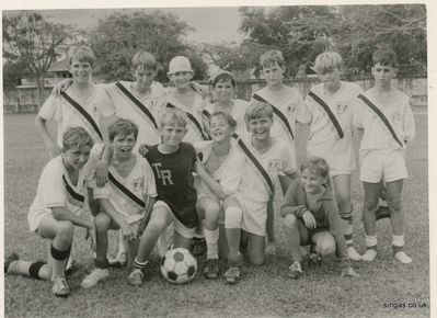 Me with the team Tampines Rovers
Me with the team Tampines Rovers (front row 2nd from right) 
Keywords: Steven Ladbrooke;Seletar;Tampines Rovers