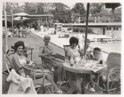 Dockyard Swimming Club
Singapore Dockyard Swimming Club.

The older lady is thought to be Tom Young's Grandmother
Keywords: Dockyard;Swimming Club;Tom Young