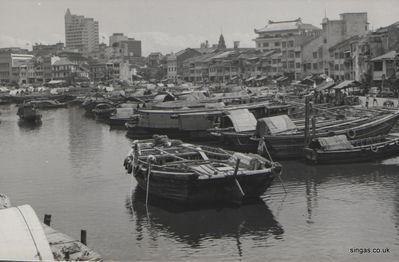 Singapore River circa 1960
Keywords: Neil McCart;Singapore River;1960