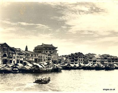 Singapore River scene, 1956-58
Keywords: John Simner;Singapore River