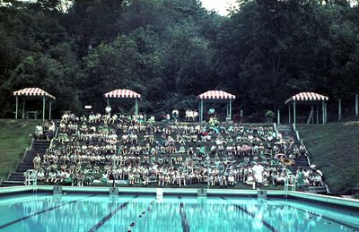 Annual Pasir Panjang Junior School Swimming Gala
Annual Pasir Panjang Junior School Swimming Gala, probably 1965. It was held at the pool in Gillman Barracks, where Alexandra Secondary Modern School was situated, until the new sports complex on Dover Road opened.
Keywords: Bill Johnston;Wessex Junior;Pasir Panjang Junior;School;Gillman;Swimming Gala;1965