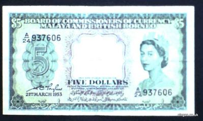 The bank notes we used back in the 1960s
Keywords: Bill Johnston;bank notes