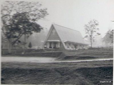 St Andrews Church, Naval Base â€“ In monsoon!
Keywords: Mike Newman;St Andrews Church;Naval Base