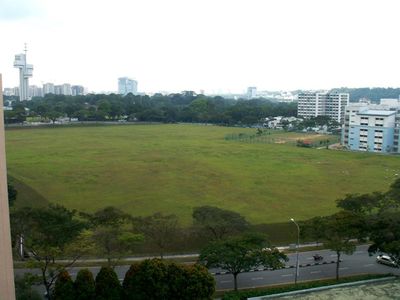 Formally Sussex Estate
Photo taken in July 2007 from a block of high rise flats overlooking the area where Sussex Estate was situated.  The t-shape building in the distance is the Singapore Telcom building located on Dover Road.
Keywords: Sussex Estate;2007