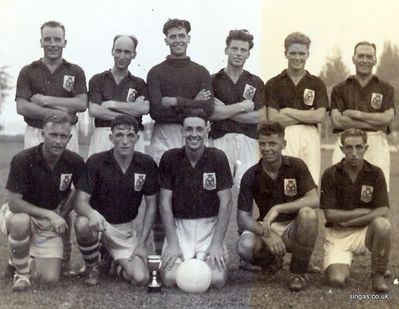 HMS Ceylon RM's Cup Winners 1953
Keywords: Thomas Crosbie;HMS Ceylon;Cup Winners 1953;RM&#039;