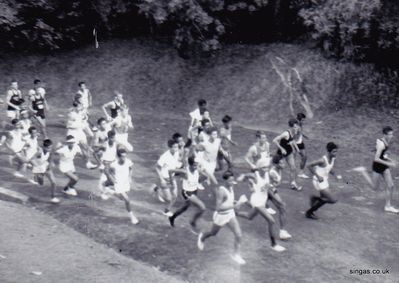 A cross country race
A cross country race, I am the second of those from the right wearing the ASM black strip
Keywords: cross country race;ASM;Jim Parker