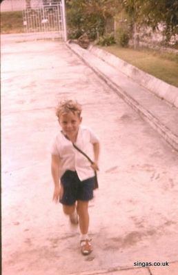 Steven Returns from School, 1963
