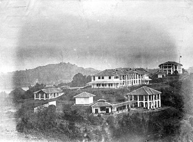 photo of buildings that were on Pulau Brani.
Keywords: Pulau Brani