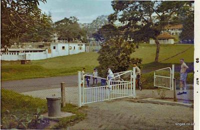 Dockyard Pool
This was the view from our house looking across to the Dockyard Swimming Pool.
Keywords: Lou Watkins;Dockyard Swimming Pool