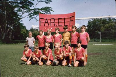 FARELF Under 10s Football Team
Thanks to Robert Walker for these photos taken in 1968/69 of members of the FARELF Junior football teams 
Keywords: Robert Walker;FARELF;Junior football;1968;Under 10s