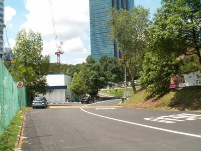 Malan Road looking in direction of Alexandra Road entrance
Keywords: Gillman;Barracks;Village;Alexandra Road