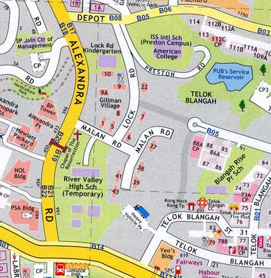Sketch of Present Day Gillman Village and Vicinity (2006)
Keywords: Gillman;Barracks;Village