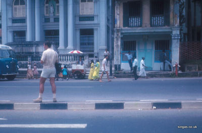 Ice cream tricycle
Push bike ice cream salesman in Tank Road on the day of the Thaipusam procession.
Keywords: Lou Watkins;Tank Road;Ice cream tricycle