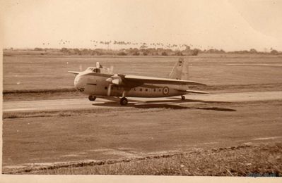 RAF Tengah, Visiting Bristol Freighter
Visiting Bristol Freighter 
Keywords: RAF Tengah;Bristol Freighter