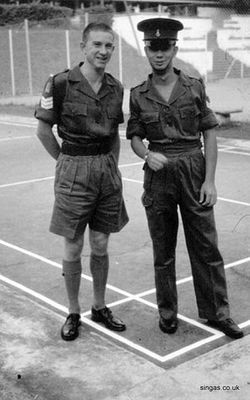 Sgt Dave Cox and Sgt Philip Song
Sgt Dave Cox and myself Sgt Philip Song RAEC. We were outreach instructors during the day and residential Housefathers when the daytime job was done. John McClevie and his wife [Elaine I believe] were the Principal and Matron of Kinloss if my memory serves me correctly
Keywords: Kinloss House;Sgt Dave Cox;Sgt Philip Song