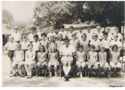 Naval School in 1970, Class 4 C
Thanks to Jayne Barrelle for this photo of the Naval School in 1970, Class 4 C with Mr Coombes as teacher. 

Jayne Barrelle is in the middle row, 6th from the left (behind Mr C.)

 
Keywords: RN School;1970;Jayne Barrelle;Mr Coombes