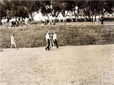 Looks like the school is off to an event, probably Sports Day.
Looks like the school is off to an event, probably Sports Day.
Keywords: St. Johns;John Sinclair;Sports Day