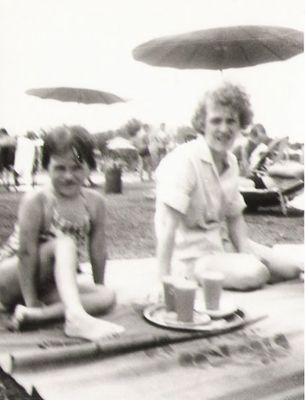 swimming pool
me and my mum
