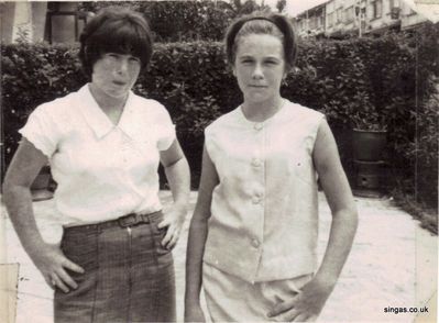 sister Jackie with friend Jill
Keywords: Jackie Egan