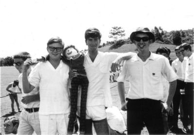 Mascot - School sports June 1968
Mascot - School sports June 1968
Pete Bell, Steve Evett and Dave Jones
Keywords: St. Johns;Tug of war;1968;Pete Bell;Steve Evett;Dave Jones