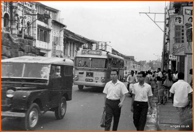 Street scene Singapore circ 1965
Keywords: Street Scene;1965