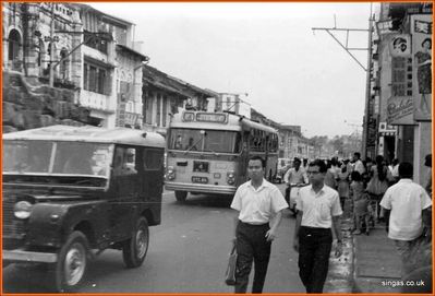 Street scene Singapore circ 1965
Keywords: Street Scene;1965