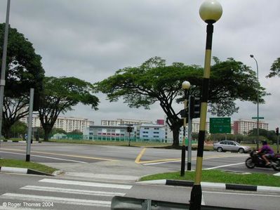 This is where Sussex Estate used to be.
This is where Sussex Estate used to be.  The school is the Nan Hue Secondary School which moved into these premises in December 2003.
Keywords: Sussex Estate;2003