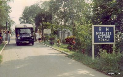 RN Wireless Station Kranji
RN Wireless Station Kranji.  August 1968

Kevin would be interested to hear from anyone who may have lived here.
Keywords: Kranji;Wireless Station;RN;Kevin Oâ€™Carroll;1968