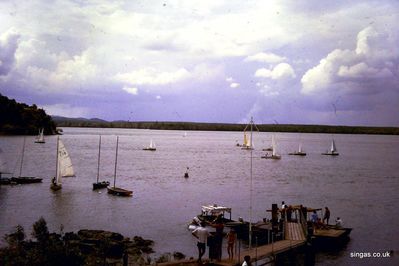 view to Malaya
Keywords: Mike Ford;RAF Tengah;Malaya;Tengah Yacht  Club