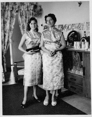 me with mum Christmas 1957
At our flat 229e St. johnâ€™s Rd, HM Naval Base
